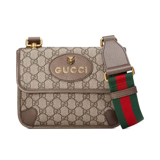 GUCCI NEO VINTAGE SMALL MESSENGER BAG 501050 9C2VT 8745 (22*16.5*4cm)